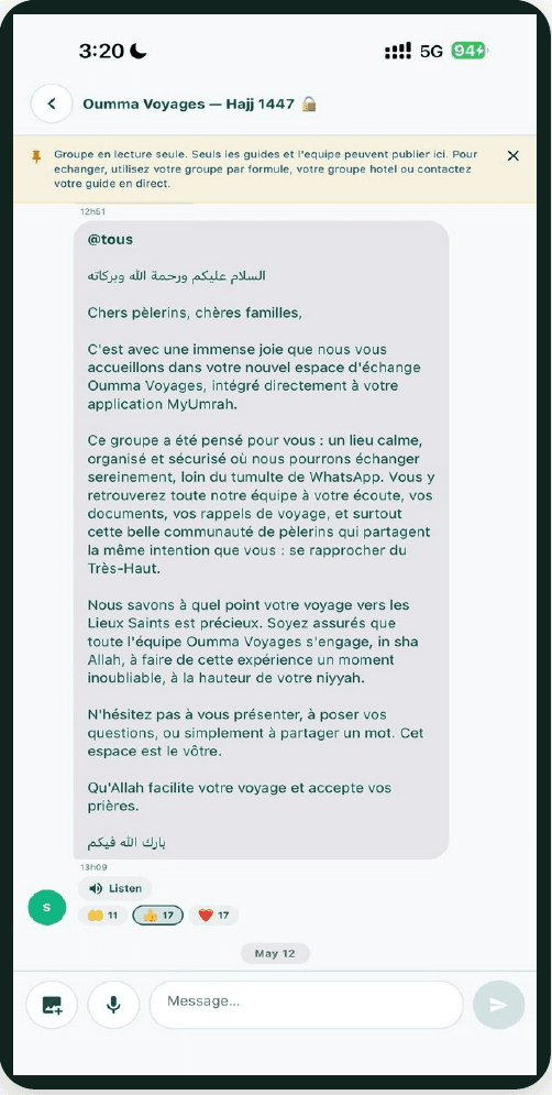 Komunitas · saluran agensi